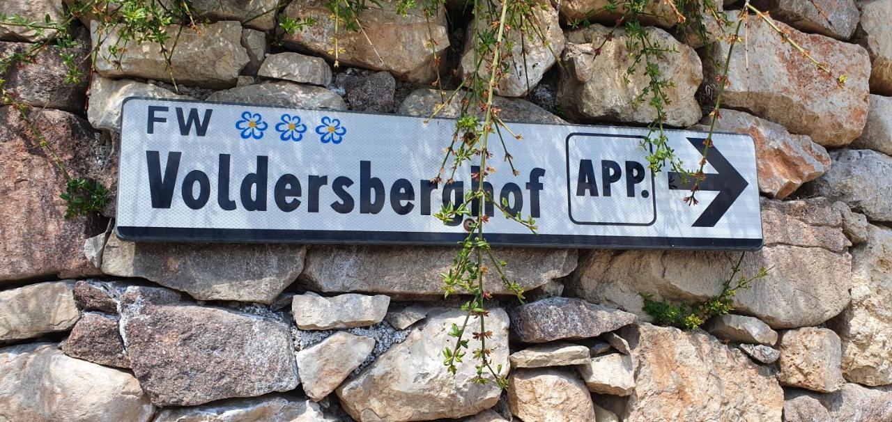 Voldersberghof Appartement Cortaccia Buitenkant foto