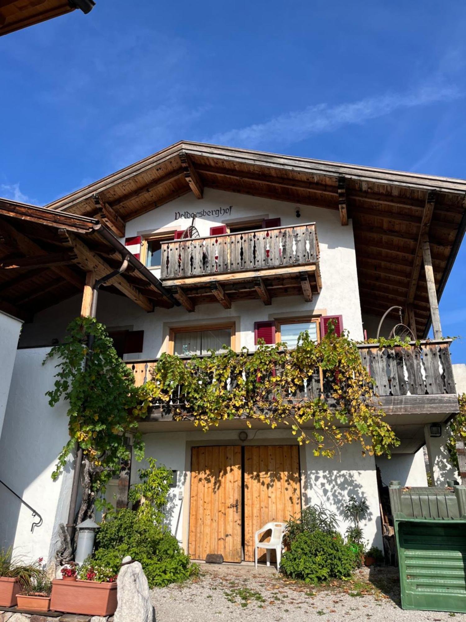Voldersberghof Appartement Cortaccia Buitenkant foto